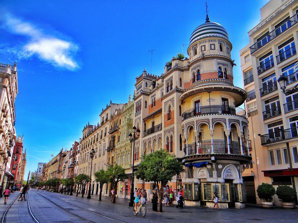 Hostly Acetres 2A-Penthouse In City Center-Fibre-Parking Opt Sevilla Exteriér fotografie